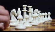 Putting Chess Pieces Stock Video