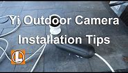 Yi Outdoor Security Camera Installation Tips | Extending The Power Cable