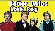 7 tips to write better lyrics for beginners (from the pros)