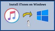 How to Download And install iTunes Music [100% Free]
