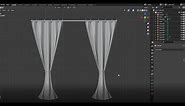Learn to Make Basic Curtain in Blender 2.9