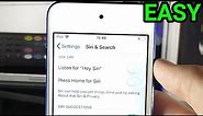 How To Turn OFF & ON Voice Control / Siri on any iPod Touch | Full Tutorial