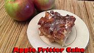 Apple Fritter Cake Recipe Video - Full Video with Review