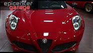 Alfa Romeo 4C SEAT ADJUSTMENT