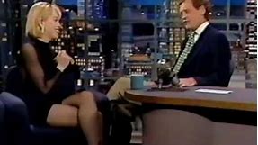 Sharon Stone on Late Night (1993)