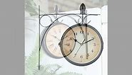 Outdoor Double Sided Clock