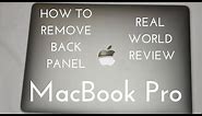 How to Remove the Back Case on the MacBook Pro 2016/2017