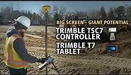 Trimble Siteworks Positioning System for Construction Surveyors, with T7 Tablet