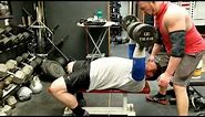 "ME" Dumbbell Bench 120s for Max Reps