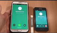WhatsApp Incoming & Outgoing call at the Same Time Samsung Galaxy Note 2+S2 plus