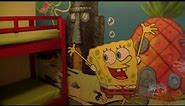 Nick Hotel SpongeBob SquarePants family suite room tour in Orlando
