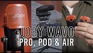 JOBY Wavo Pro, Air & Pod: 3 Amazing Microphones for Content Creation!