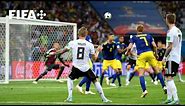 Toni Kroos's Game Winning Free-kick v Sweden | 2018 FIFA World Cup