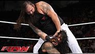 Roman Reigns vs. Bray Wyatt: Raw, Feb. 24, 2014