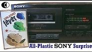 The All-Plastic Sony Surprise cassette deck - TC-W365
