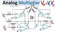 Analog Multiplier Circuit (4-quadrant): How does it work?