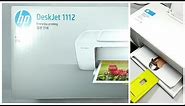 HP Deskjet 1112 Printer Unboxing, Review, Setup, and Testing