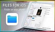 Files : iOS :: Finder : Mac