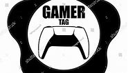 Gaming Logo Console Gaming Logo Gamer Stock Vector (Royalty Free) 2233737931 | Shutterstock