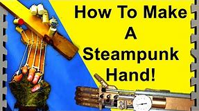 How to Make a Steampunk Robot Arm (DIY)
