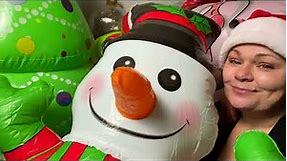 CHRISTMAS INFLATABLE DECOR: FROSTY THE SNOWMAN