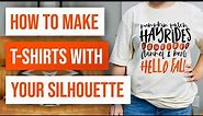 ✂️ How To Make T shirts With Your Silhouette