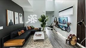 Modern & Minimal Living Room Setup Tour! (2023)