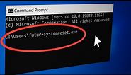 How to Reset Windows 10 From Command Prompt (Easier Way to Reset)