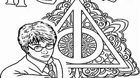 111 Free Printable Harry Potter Coloring Pages