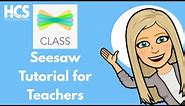 Seesaw tutorial for teachers