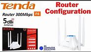 How to Configuration Tenda F6 Router | Product Unboxing 2022