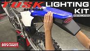 Tusk Motorcycle Enduro Lighting Kit - Dirt Bike Installation