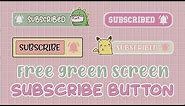 10 pastel cute aesthetic SUBSCRIBE button Part 2 [Free to use] | SB012
