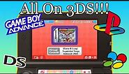How To Put ANY RETRO GAME On Your 3DS Homes Screen! (SNES, GBA, PS1, etc.) #3ds #homebrew #emulation