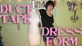 How to Make a Duct Tape Dress Form