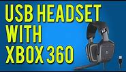 How to use a USB Headset on Xbox 360 [Tutorial]