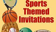 Free Printable Sports Birthday Party Invitations Templates