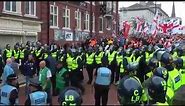 EDL in Rotherham - assembly and march 13/9/14