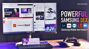 Samsung DeX Setup & best Apps | Smartphone feature unknown to iPhone users