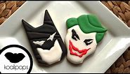 How to Decorate Batman and Joker Cookies | Become a Baking Rockstar