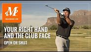 Malaska Golf // Your Right Hand & Controlling the Club Face - No More Pull Hooks
