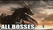 Dark Souls II: Scholar of the First Sin - All Bosses (With Cutscenes) HD