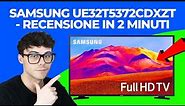 SAMSUNG TV UE32T5372CDXZT - RECENSIONE IN 1 MINUTO (smart tv 32 pollici full hd economica)