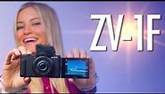 NEW Sony Vlogging Camera ZV-1F Unboxing and review