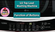 Lg Washing Machine Buttons Function . Complete Guide👍