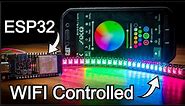 How to Easily Control Addressable LEDs with an ESP32 or ESP8266 | WLED Project