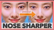 Nose Exercise! Reduce Nose Size Naturally | Fix Flat Nose, Get Sharper and Higher Nose!
