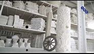Wood imitation polyurethane foam