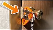 Portable Door Lock Home, Dorm, Hotel Security - User Review