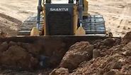 New Action!!! Leveling Agricultural Land: SHANTUI DH17C3 Bulldozer Pushes Soil With Heavy Transport Dump Truck Delivering Soil